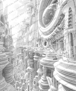 Outer Space Base Coloring