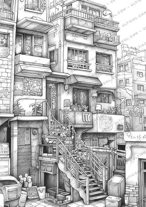Graffiti World Coloring