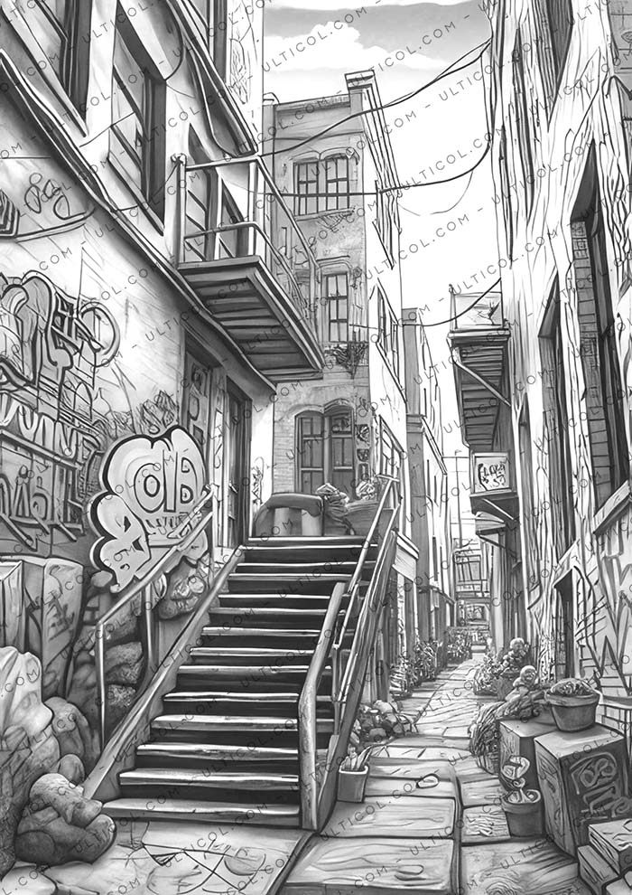 Graffiti World Coloring