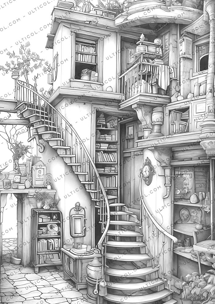 Isometric Room Coloring