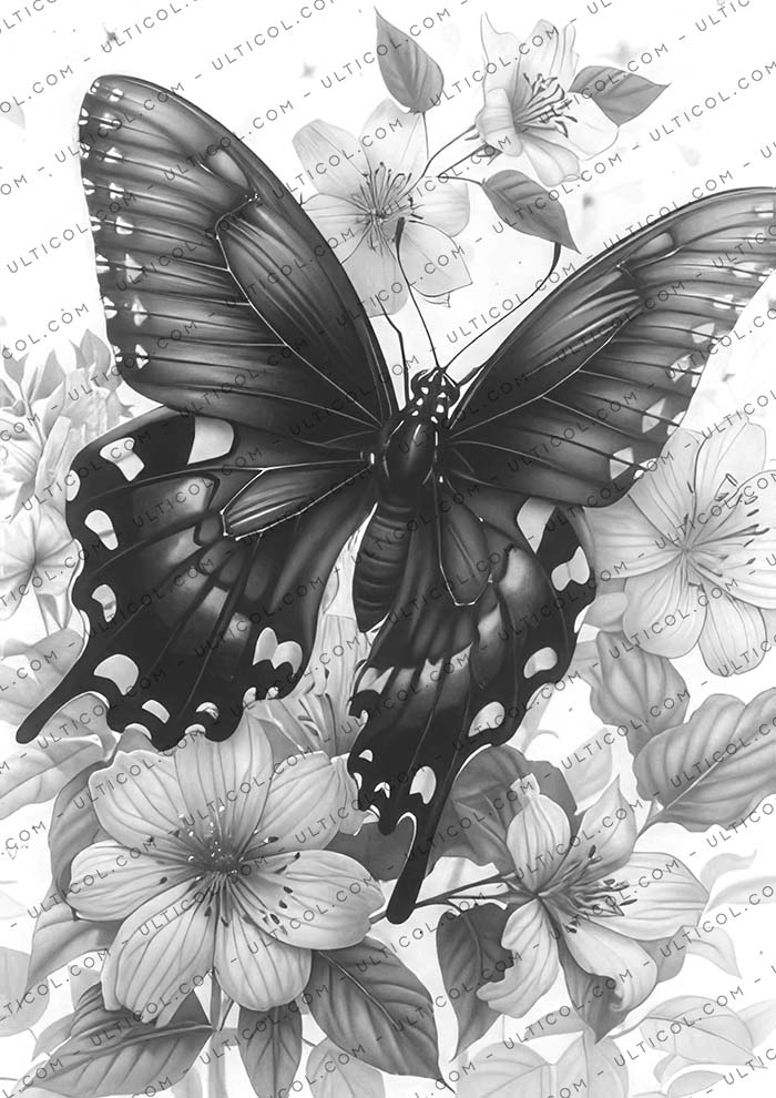 Moths and Floral Coloring