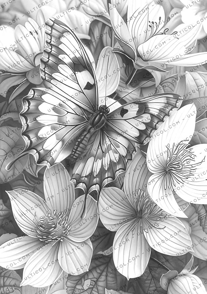 Moths and Floral Coloring