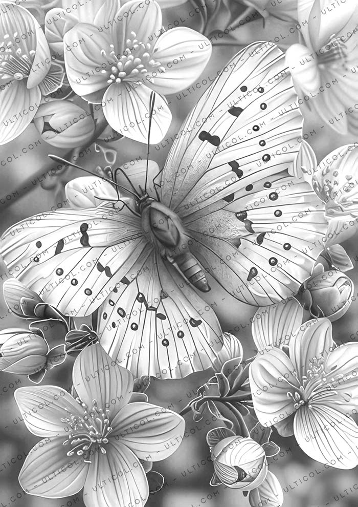 Moths and Floral Coloring