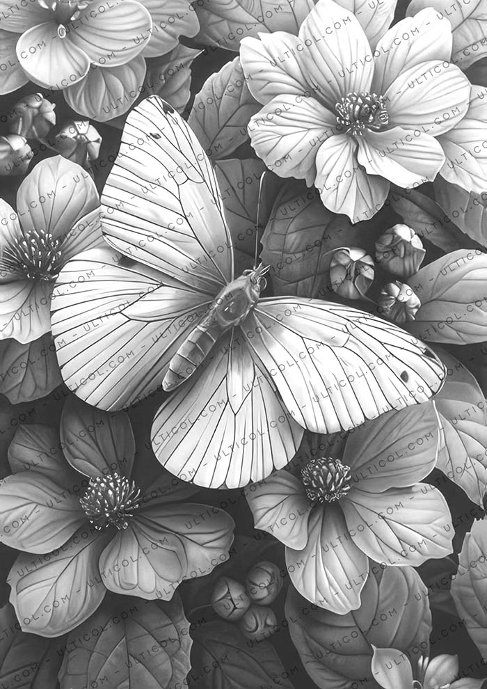 Moths and Floral Coloring