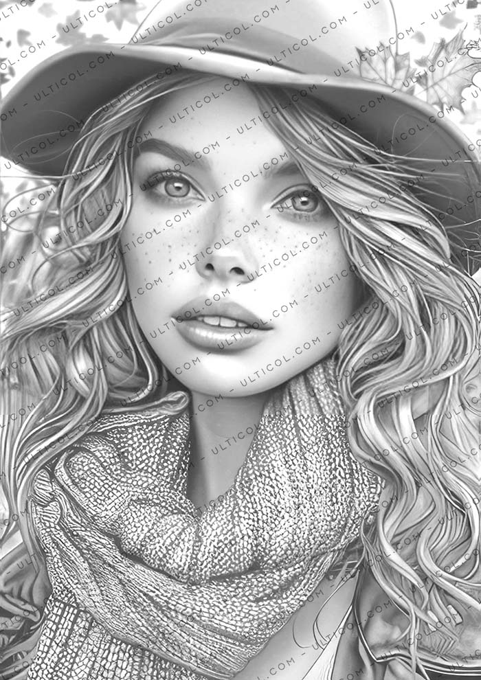 Victorian Autumn Coloring