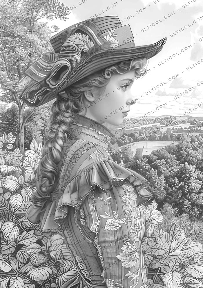 Victorian Autumn Coloring