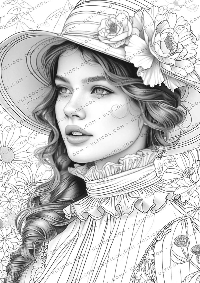 Victorian Autumn Coloring