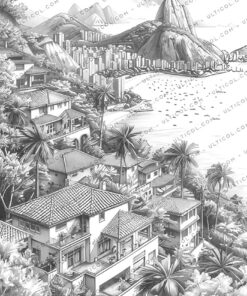 Rio de Janeiro Coloring
