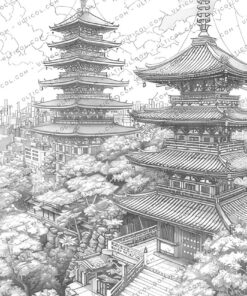 Tokyo City Coloring