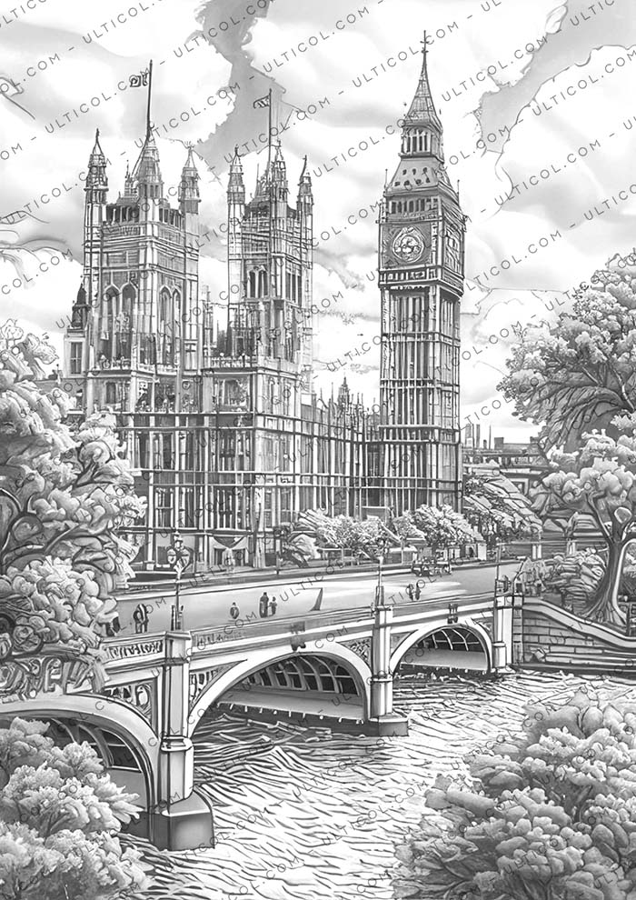 London City Coloring