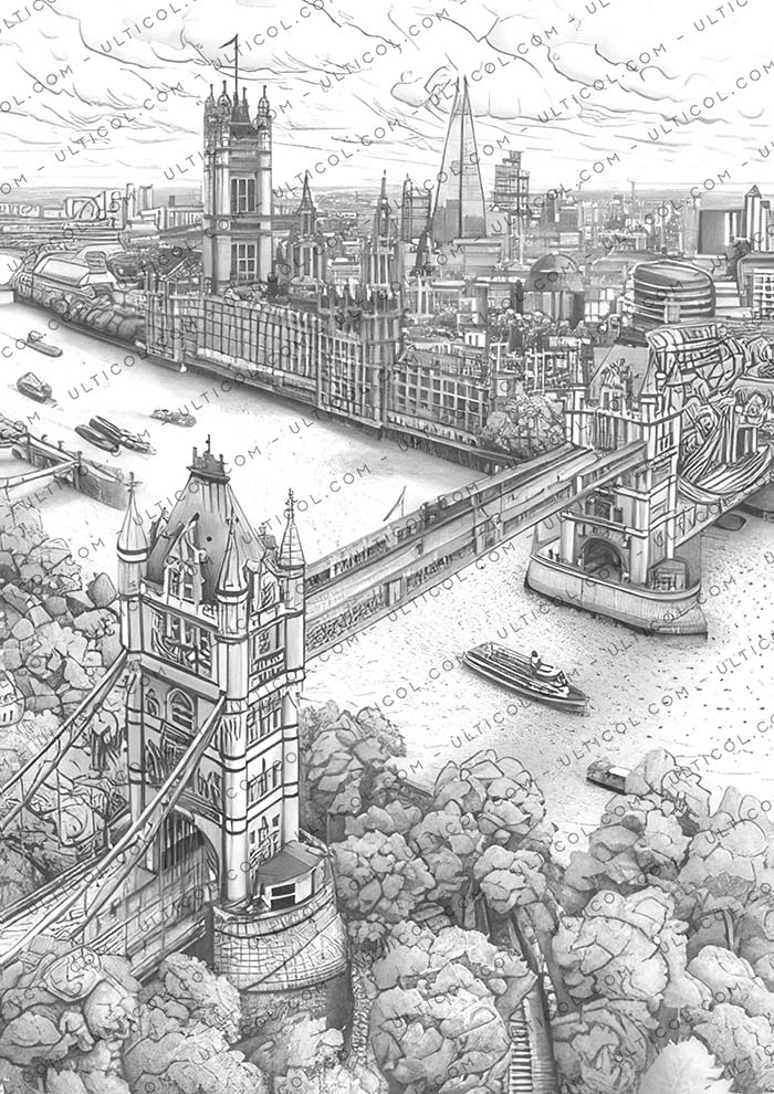 London City Coloring