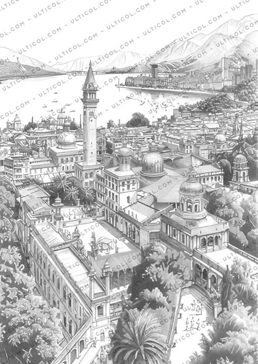 Rio de Janeiro Coloring