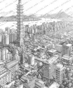 Rio de Janeiro Coloring