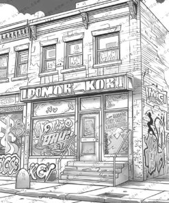 Graffiti World Coloring