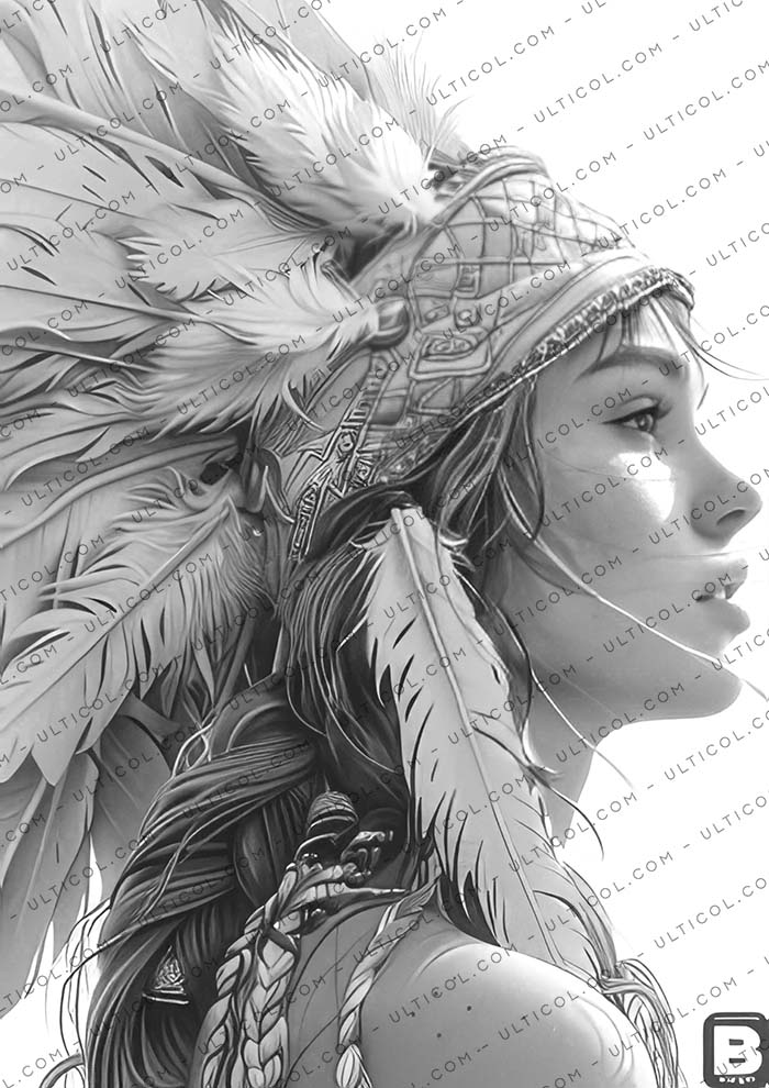 Bohemian Beauties Coloring