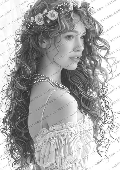 Bohemian Beauties Coloring