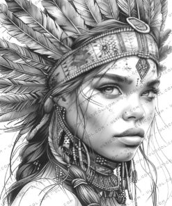 Bohemian Beauties Coloring