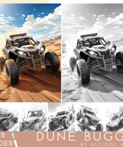 Dune buggy Coloring