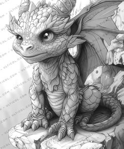 Baby Gargoyles Coloring