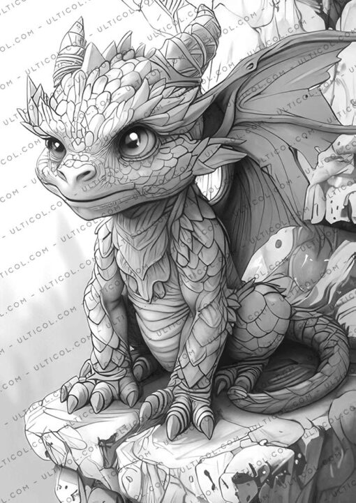 Baby Gargoyles Coloring