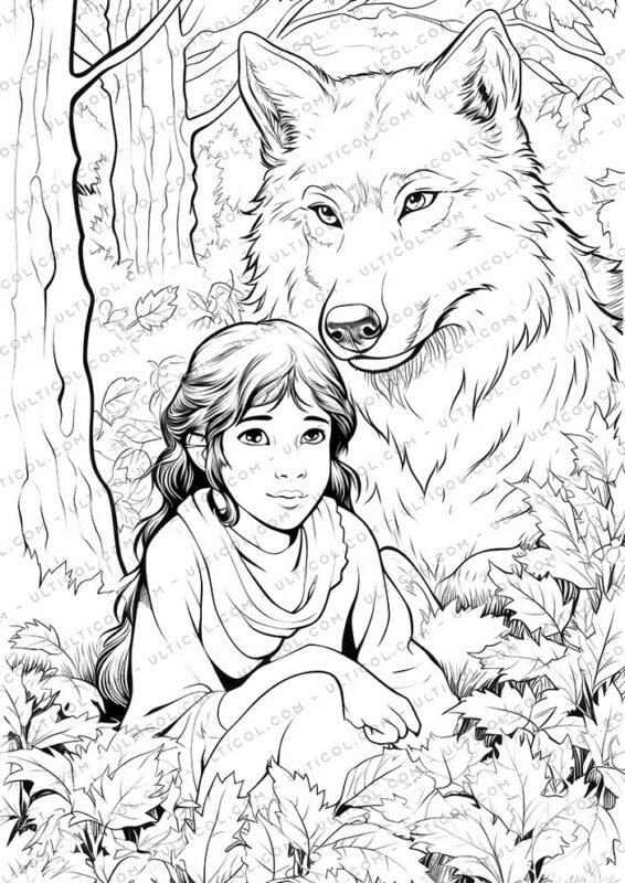 The Jungle Book Grayscale Pages - Instant Download - Printable PDF File ...