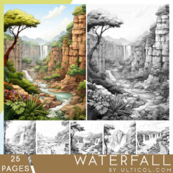 Waterfall Coloring